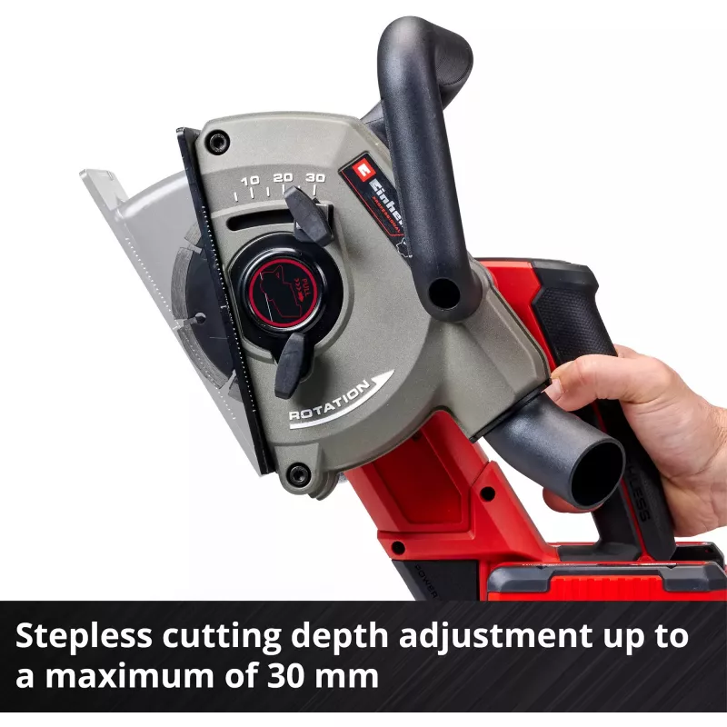 Sienų freza EINHELL TP-MA 36/30 Li BL-Solo 36 V, belaidė, bešepetėlis variklis, modelis 4350800
