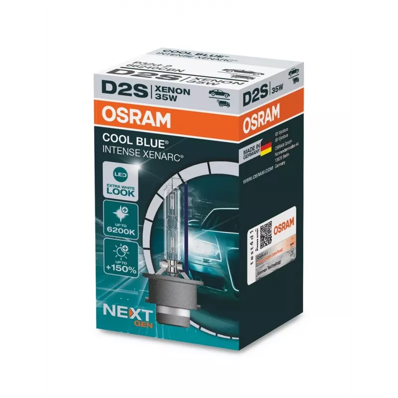 Automobilinė priekinių žibintų lemputė Ledvance D2S Cool Blue Intense 85V 35W