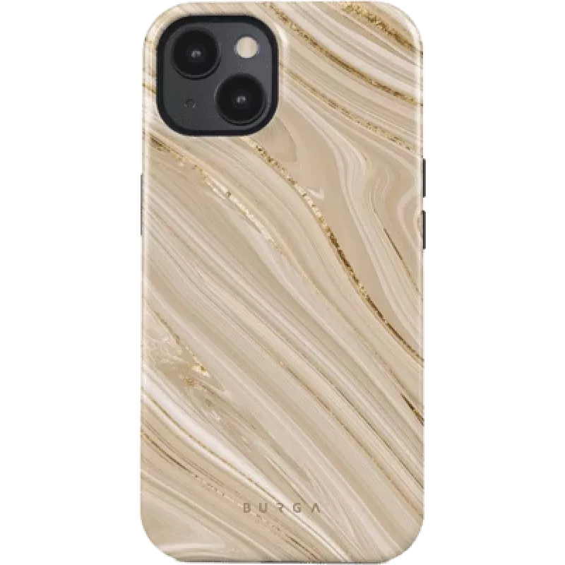 Border Case BURGA iPhone 15 Plus 17 cm Smėlinis