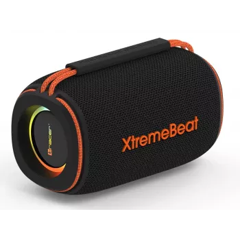 Tracer XtremeBeat Lite TWS nešiojamas Bluetooth garsiakalbis, juodas, 10 W