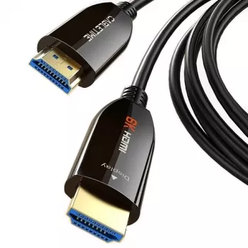 Aktyvus optinis HDMI 2.1 kabelis CA914036 — 8K 60Hz, suderinamas su HDMI 2.1