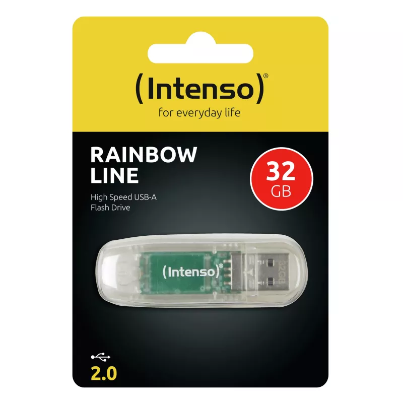 ATMINTINĖ LAIKMENĖ FLASH USB2 32GB/PERMATOMA 3502480 INTENSO
