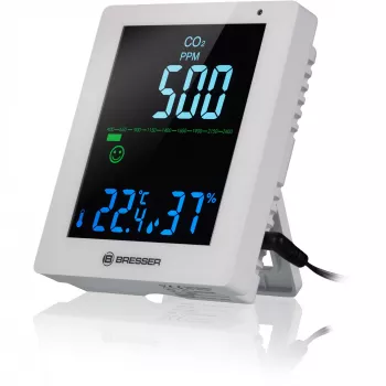 Oro kokybės matuoklis Bresser Optics 7004020GYE000 CO2 Temperatūra 0-50°C