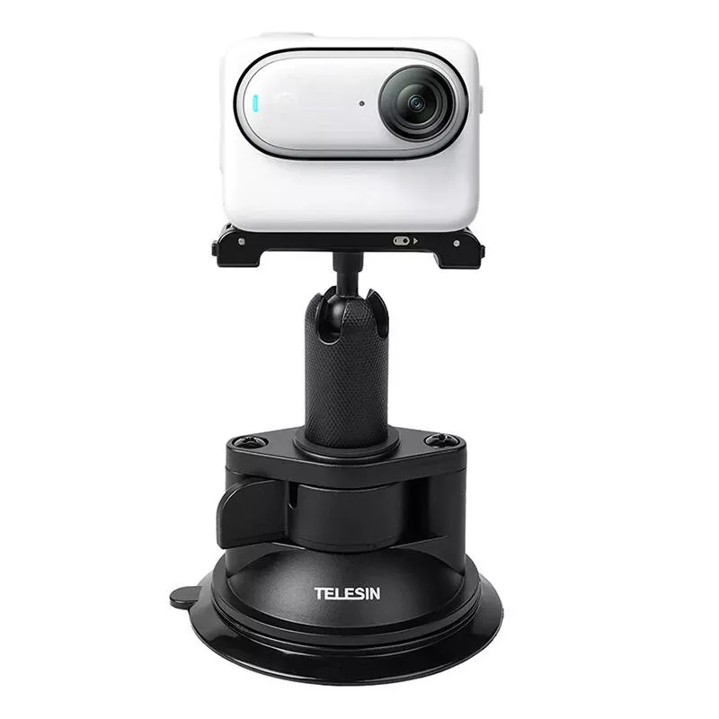 Magnetinio pagrindo ir siurbtuko pagrindo rinkinys Telesin MAG-003, skirtas Insta360 GO 3