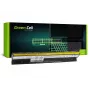 Baterija Green Cell LE46, skirta Lenovo IdeaPad Z710 – Li-Ion 14,8 V 2200 mAh 4 elementų, juoda