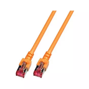 EFB-Elektronik RJ45 komutacinis kabelis Cat.6 S/FTP LSZH oranžinis 1 m