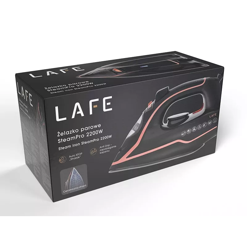 Lafe 47581 garų lygintuvas SteamPro 2200W