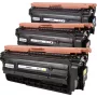 Renkforce Toner pakeičia HP 201X, CF253XM suderinamas kombinuotas rinkinys Žydra, Purpurinė, Geltona 2300 Puslapių RF-Toner-HP201XDCMY RF-6922872 (RF-6922872)
