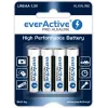 everActive vienkartinė šarminė baterija AA 1.5 V LR64BLPA pakuotėje 4 vnt.