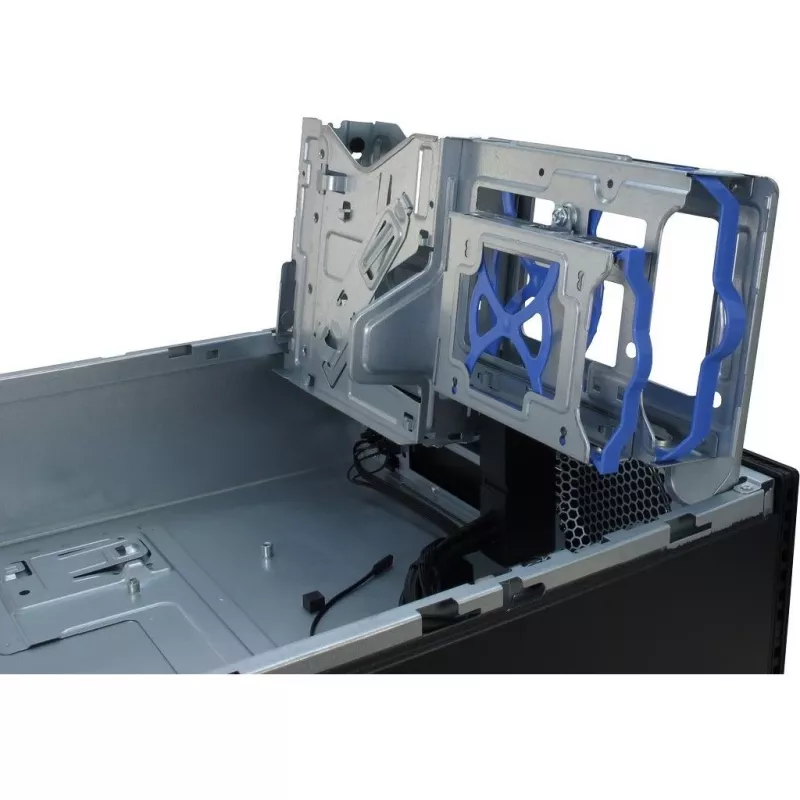 Inter-Tech IT-503 - SFF - Mini-ATX - be maitinimo šaltinio (TFX12V) - matinė juoda - USB/Audio (88881270)
