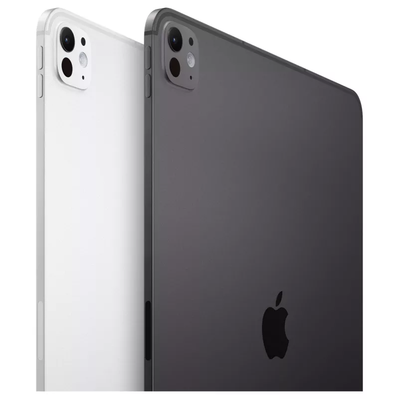 iPad Pro 11 M5, Space Juoda, 2TB, Wi-Fi + Cellular, standartinis stiklas