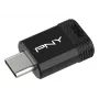 USB atmintinė PNY Elite-X 256 GB USB Type-C 3.2 Gen 1 (Skaitymas 200 MB/s, Rašymas 100 MB/s) Juoda