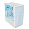 PC korpusas MODECOM BREEZE ARGB Flow MIDI juodas — ATX, 3x140mm priekyje + 1x140mm gale, grūdintas stiklas, USB-C