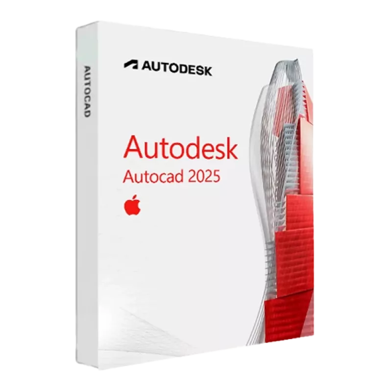 Autodesk AUTOCAD 2025, skirtas MAC (pilna versija – EDU) 1 įrenginiui / 1 metams