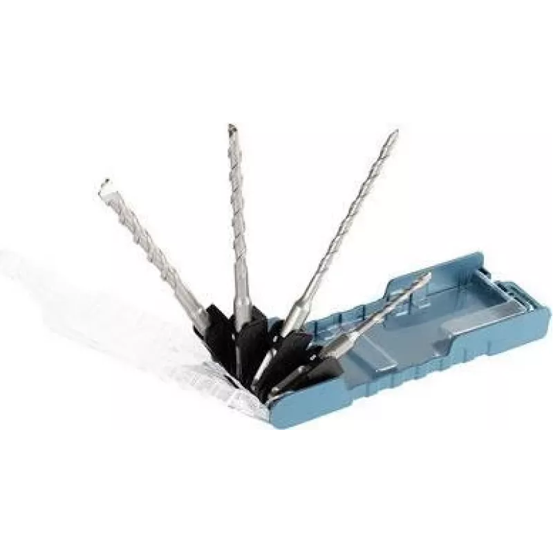 E-13596 Mūro grąžtų rinkinys SDS-PLUS 4 vnt. (E-13596)