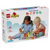 Konstruktorius LEGO DUPLO 10421 ABC sunkvežimis, 36 dalys, 2 minifigūrėlės, nuo 2 metų, matmenys 110×140×70 mm