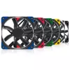 Noctua NF-S12A PWM chromax.black.swap 120mm korpuso ventiliatorius