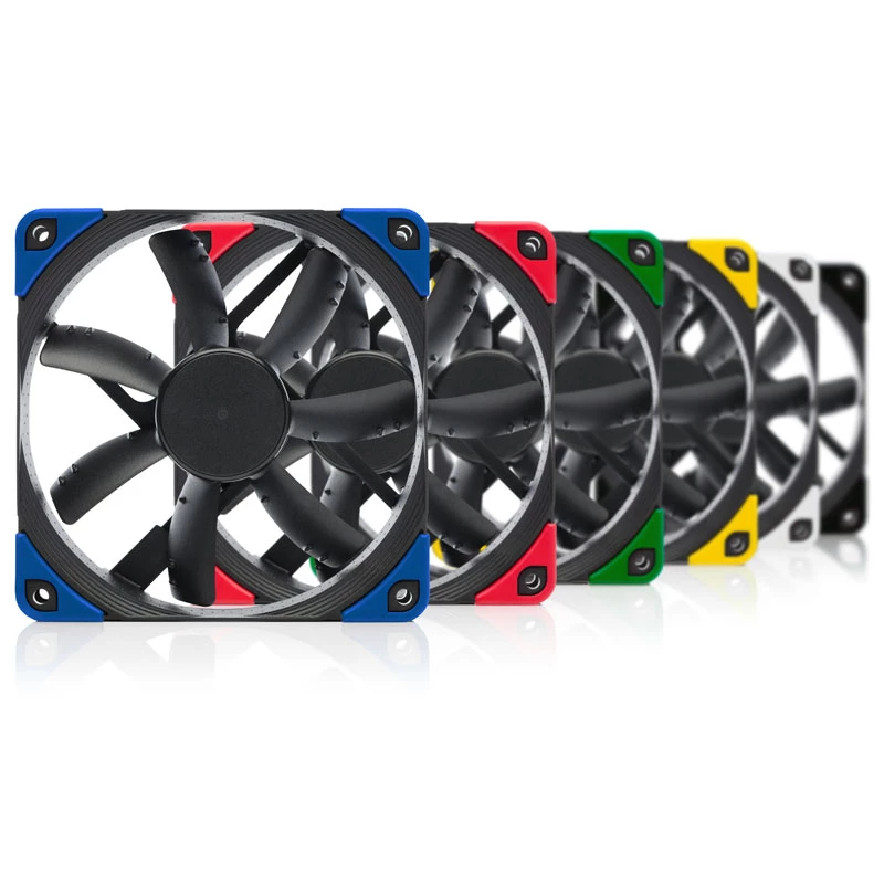 Noctua NF-S12A PWM chromax.black.swap 120mm korpuso ventiliatorius