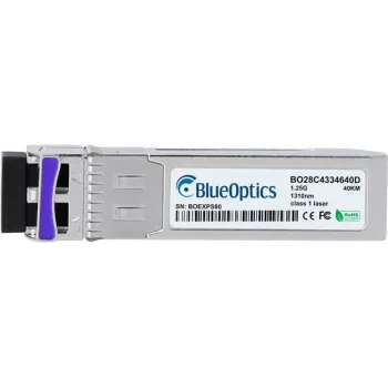 SFP optinis siųstuvas-imtuvas BlueOptics 100-04063-BO, 1250 Mbit/s, sidabrinis, MTBF 1 000 000 val.