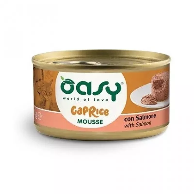 Oasy Caprice Mousse su lašiša 85 g