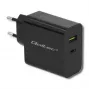 Maitinimo adapteris QOLTEC 51717 45W 20V 3A kintamosios srovės patalpų įkroviklis išmaniajam laikrodžiui, juodas