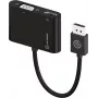 ALOGIC DP-VGHD4K-ADP vaizdo kabelis-adapteris DisplayPort HDMI + VGA (D-Sub) juodas (DP-VGHD4K-ADP)