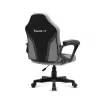 Vaikiška žaidimų kėdė Huzaro HZ-Ranger 1.0 Gray Mesh, pilka ir juoda