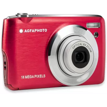 AgfaPhoto Compact Realishot DC8200 1/3.2 Kompaktiška kamera 18 MP CMOS 4896 x 3672 pikseliai Raudona (DC8200RD)