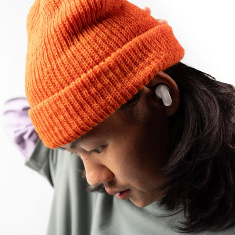 Skullcandy Dime 3 Ausinės Tikras belaidis stereofoninis (TWS) Į ausį Skambučiai/Muzika/Sportas/Kasdien naudojimas Dramblio kaulo spalvos
