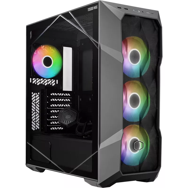 PC korpusas Cooler Master TD500 MAX Full Tower juodas