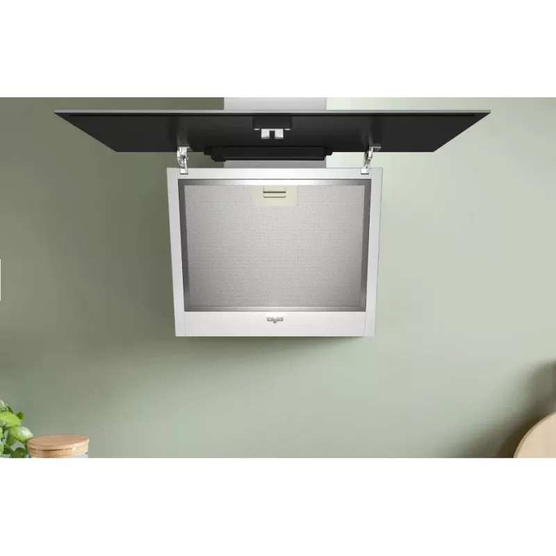 Sieninis gartraukis Bosch DWK65DK20, 590×325×690 mm, 550 m³/h, 3 greičiai, 62 dB, baltas, aliuminio riebalų filtras
