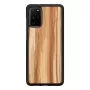 Telefono dėklas man and wood Galaxy S20+ cappuccino Juoda – apsauginis išmaniojo telefono dangtelis
