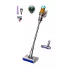 Dyson V12 Submarine 3-in-1 lazdelinis dulkių siurblys, akumuliatorinis, sausas ir šlapias valymas, HEPA, be maišelio, 0,35 l, nikelio ir geltonos spalvos