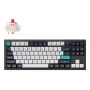 Mechaninė klaviatūra Keychron Q3 MAX su Gateron Jupiter Red jungikliais, juoda, JAV išdėstymas
