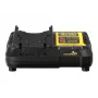 Baterijų įkroviklis DeWalt DCB1104-QW, skirtas 10,8 V ir 14,4 V ličio jonų baterijoms, kompaktiškas dizainas