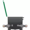Sprinklersystem jungtis 25 mm > 1, juoda jungtis/pilka