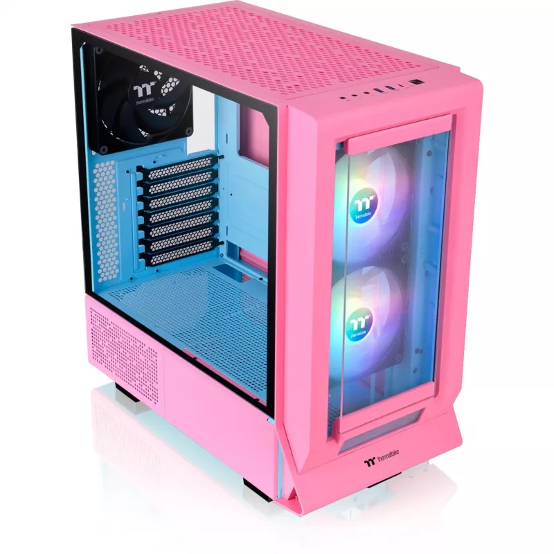 Kompiuterio korpusas Thermaltake Ceres 350 MX Midi Tower Pink