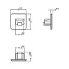 RJ-45 lizdo apsauginis dangtelis DeLOCK 64019
