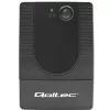 Qoltec 53772 nepertraukiamo maitinimo šaltinis (UPS) Line-Interactive 0,65 kVA 360 W 1 kintamosios srovės lizdas