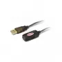 USB 2.0 ilginamasis laidas Unitek Y-250, 5 m, juodas, kištukas-lizdas