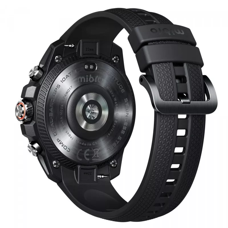 Išmanusis laikrodis Mibro GS Explorer Obsidian Juoda (juodas)