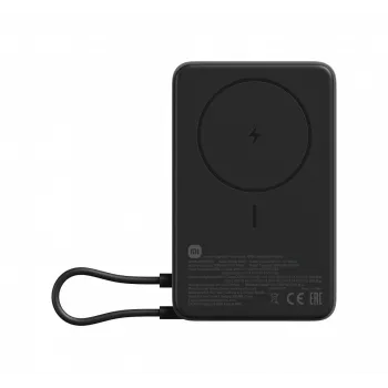 Išorinė baterija Xiaomi BHR08P9GL 5900 mAh Li‑Ion, belaidis įkrovimas, USB‑C, pilka