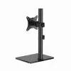 Monitoriaus stalo stovas GEMBIRD MS-D1ST-03 pilno judesio 17–32 colių ekranams, plieninis, juodas, VESA 75x75–100x100, 9 kg