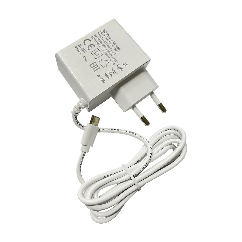 MikroTik 5V 2.4A 12W USB maitinimo adapteris (MT13-052400-U15BG)