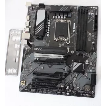 Pagrindinė plokštė GIGABYTE B760 DS3H GEN5SO — atnaujinta, be Originalios pakuotės, galinis skydelis pridėtas
