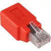 Wentronic Goobay CAT 5e RJ45 jungtis/sujungimas, kryžminė - iki 100 MHz tinklams (68912)