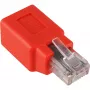 Wentronic Goobay CAT 5e RJ45 jungtis/sujungimas, kryžminė - iki 100 MHz tinklams (68912)