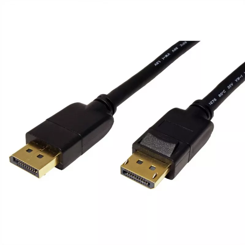 ROLINE DisplayPort laidas, v1.4, DP ST - ST, juodas, 1,5 m (11.02.9188)
