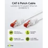 Wentronic Goobay CAT 6 komutacinis kabelis, S/FTP (PiMF), Balta, 3 m - LSZH Halogen-Free, Copper (93507)