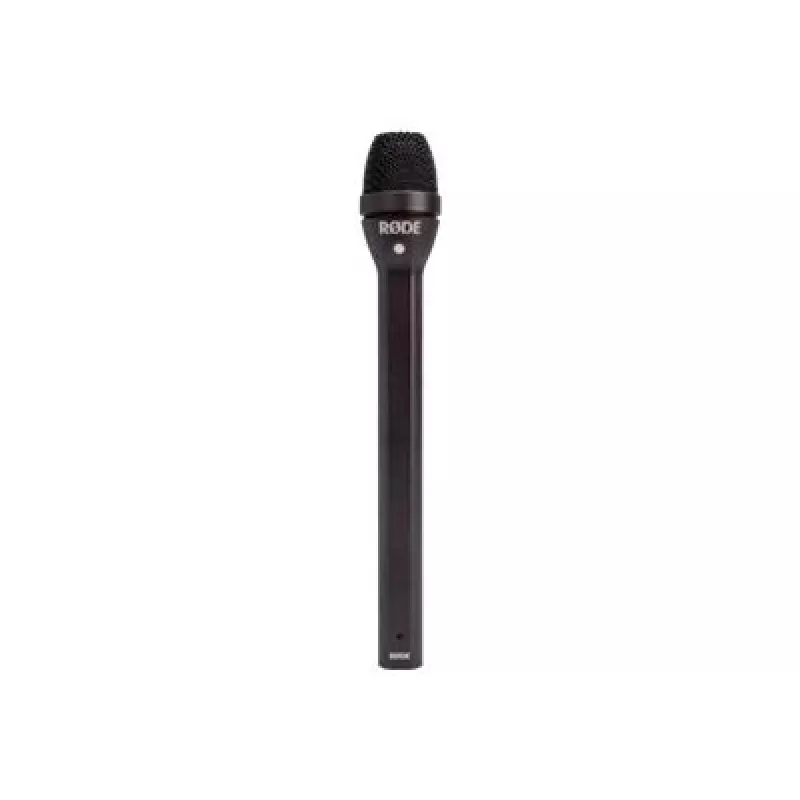 RØDE Reporter Juoda interviu mikrofonas